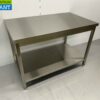 RVS Werktafel Tafel Basic-line 120 x 70 x 85 cm Horeca - Afbeelding 3