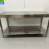 RVS Werktafel Tafel Basic-line 160 x 70 x 85 cm Horeca