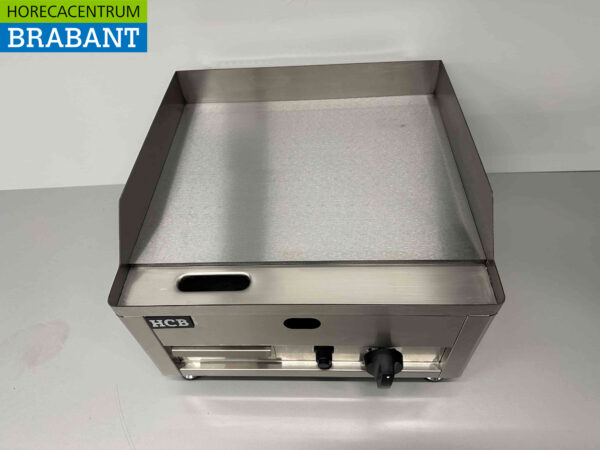 RVS HCB Bakplaat Grillplaat Gladde bakplaat Glad 50 cm PROPAAN Horeca - Afbeelding 2