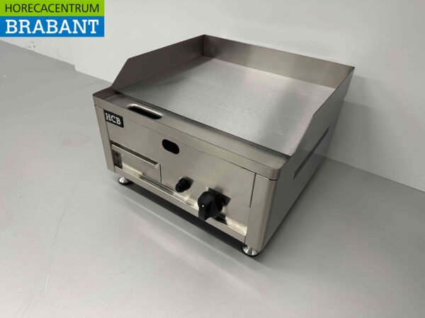 RVS HCB Bakplaat Grillplaat Gladde bakplaat Glad 50 cm PROPAAN Horeca - Afbeelding 3