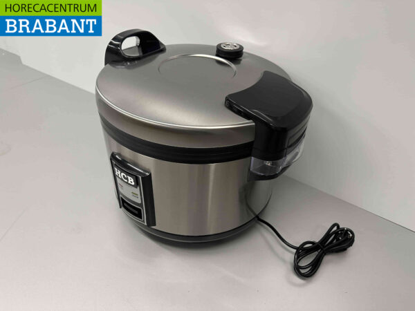 RVS HCB Rijstkoker Rijstwarmer 16 liter 230V Horeca - Afbeelding 4