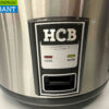 RVS HCB Rijstkoker Rijstwarmer 16 liter 230V Horeca - Afbeelding 6