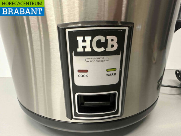 RVS HCB Rijstkoker Rijstwarmer 16 liter 230V Horeca - Afbeelding 6