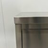 RVS Werkkast Kast 2 klapdeuren 120 cm Horeca - Afbeelding 5