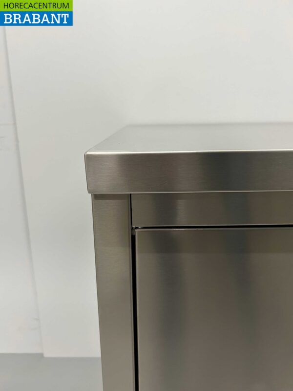 RVS Werkkast Kast 2 klapdeuren 120 cm Horeca - Afbeelding 5