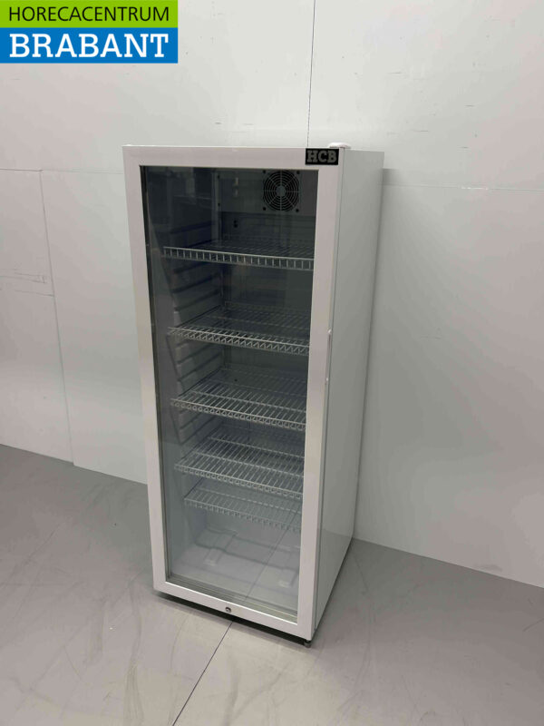 Glasdeurkoeling Koelkast Drankkoelkast Glazen deur 248 liter 230V Horeca - Afbeelding 2