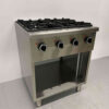RVS HCB 4 pits gasfornuis fornuis Series 700 70 cm 24 kW Horeca - Afbeelding 3