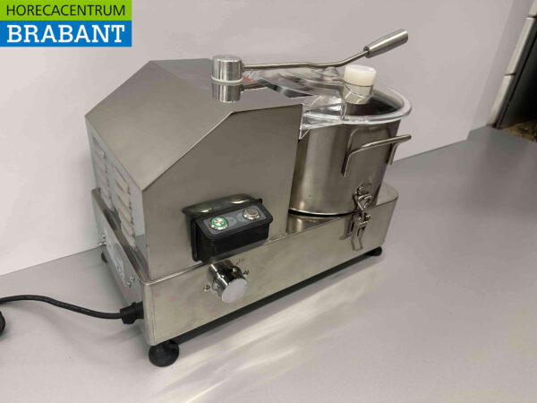 RVS HCB Cutter / Keukenmachine / Groentecutter 6 liter 230V Horeca - Afbeelding 4
