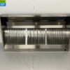 RVS Afzuigkap Dampkap met lamellen filters Premium-line 180 cm Schuin model Horeca