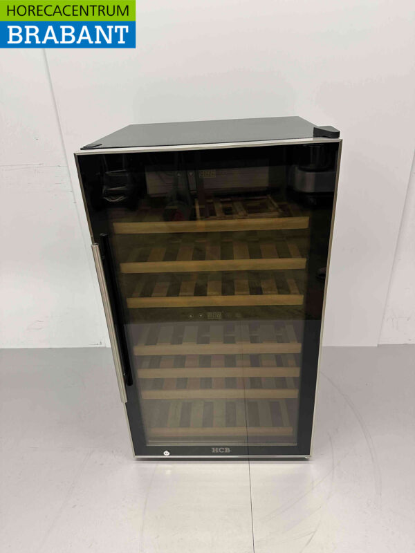 HCB Luxe Wijnkoelkast Wijnkoeling 2 zones 66 flessen 230V Horeca