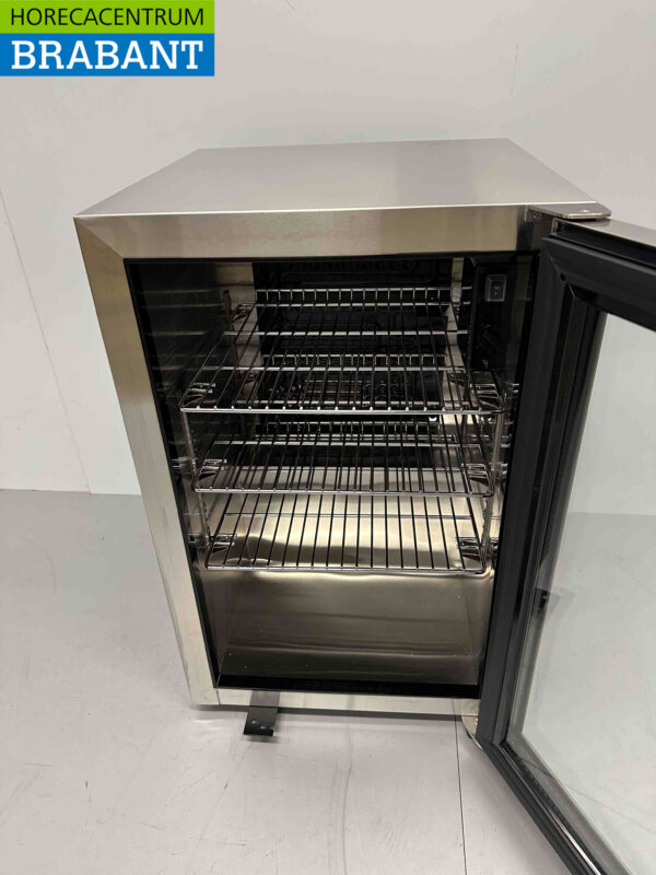 RVS Outdoor Backbar Barkoeling Glazen klapdeuren 63 liter 43 cm 230V Horeca - Afbeelding 4