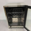 RVS Outdoor Backbar Barkoeling Glazen klapdeuren 150 liter 59,5 cm 230V Horeca - Afbeelding 4