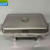 RVS HCB Chafing dish set 1 x 1/1, 2 x 1/2 en 3 x 1/3 GN Horeca - Afbeelding 2