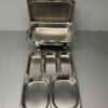 RVS HCB Chafing dish set 1 x 1/1, 2 x 1/2 en 3 x 1/3 GN Horeca - Afbeelding 3
