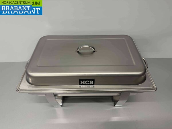 RVS HCB Chafing dish 1/1 GN Horeca - Afbeelding 2