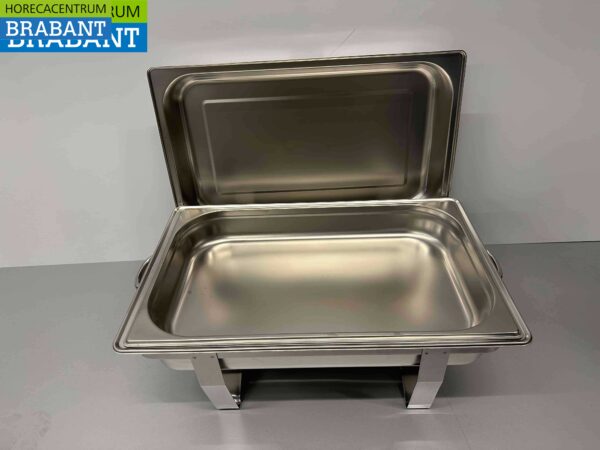 RVS HCB Chafing dish 1/1 GN Horeca - Afbeelding 3