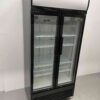 HCB Dubbeldeurs glasdeurkoeling Koelkast Drankkoelkast Klapdeuren 630 liter 230V Horeca - Afbeelding 2