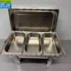RVS Chafing dish 3 x 1/3 GN Horeca - Afbeelding 3
