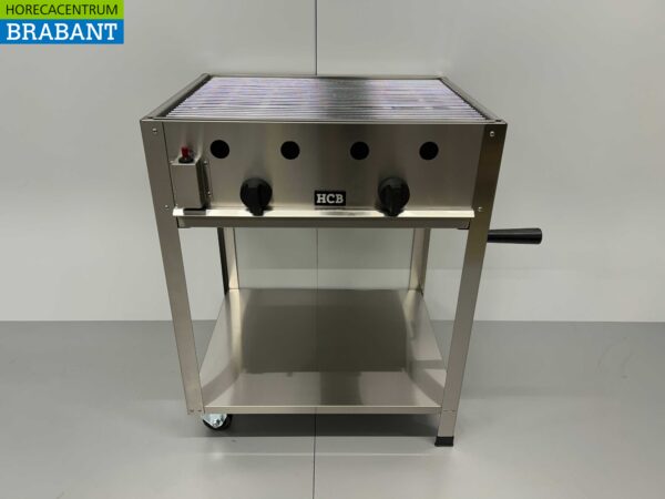 RVS Professionele bbq barbecue PROPAAN 65 cm Horeca