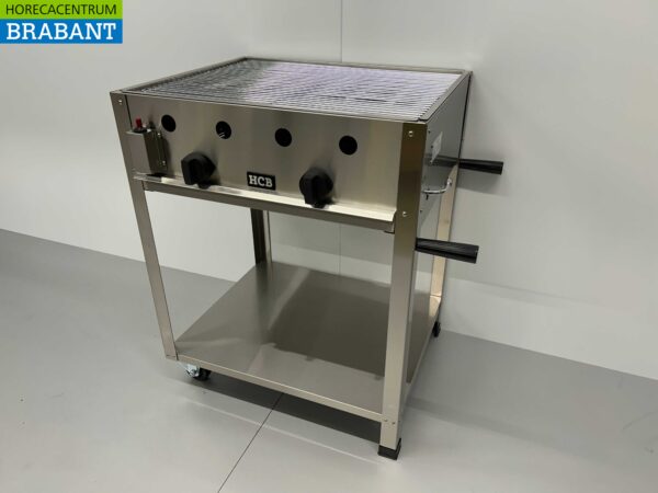 RVS Professionele bbq barbecue PROPAAN 65 cm Horeca - Afbeelding 2