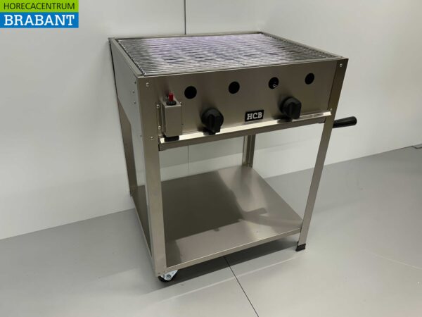 RVS Professionele bbq barbecue PROPAAN 65 cm Horeca - Afbeelding 3