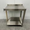 RVS Afvoertafel tbv doorschuifvaatwasser 70 cm Horeca