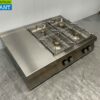 RVS Electrolux 4 pits Opzet fornuis gasfornuis 120 cm Horeca - Afbeelding 3