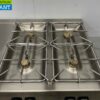 RVS Electrolux 4 pits Opzet fornuis gasfornuis 120 cm Horeca - Afbeelding 4