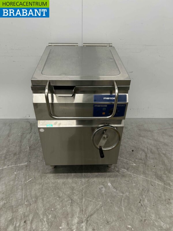 RVS Metos Kantelbare braadpan braadslede braadslee 60 liter 60 cm 400V Horeca