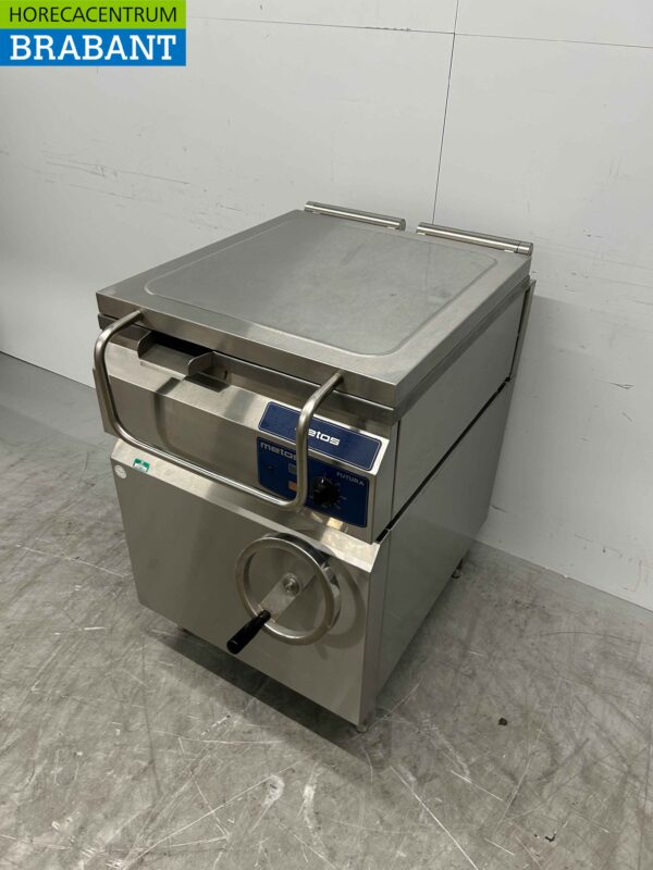 RVS Metos Kantelbare braadpan braadslede braadslee 60 liter 60 cm 400V Horeca - Afbeelding 2