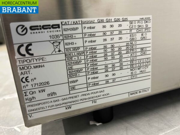 RVS Emme Werkunit Neutraal Blind unit 40 cm Horeca - Afbeelding 4