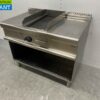 RVS Electrolux Bakplaat Grillplaat met werkunit 105 cm GAS Horeca - Afbeelding 2