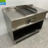 RVS Electrolux Bakplaat Grillplaat met werkunit 105 cm GAS Horeca - Afbeelding 3