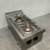 RVS Dexion 2 pits Opzet fornuis gasfornuis 40 cm Horeca - Afbeelding 3