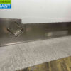 RVS Spoelblad met kraan 356 x 75 cm Horeca
