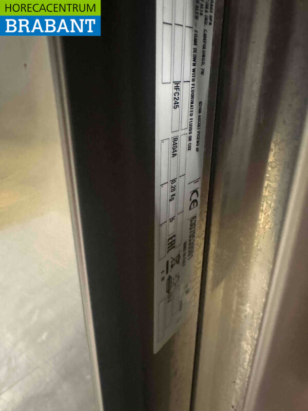 RVS Sagi Koelwerkbank 2 deuren 140 cm 230V Horeca - Afbeelding 6