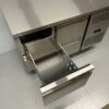 RVS Koelwerkbank 4 laden 136 cm 230V Horeca - Afbeelding 5