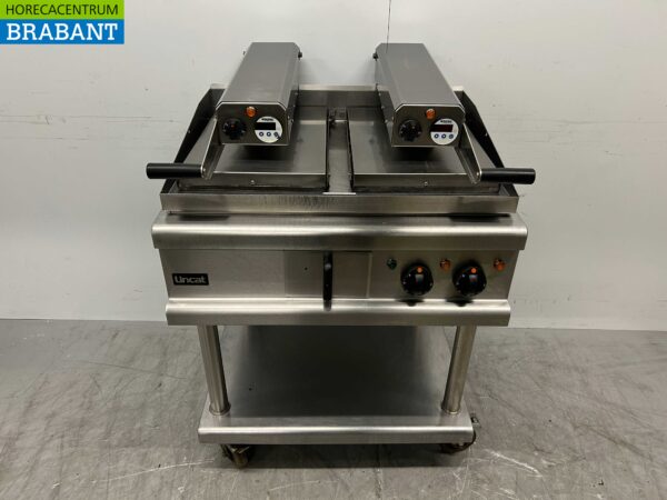 RVS Lincat Clam Grill Hamburgergrill Grillplaat 80 cm 17,2kW 400V Horeca