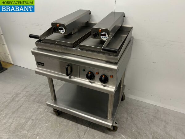 RVS Lincat Clam Grill Hamburgergrill Grillplaat 80 cm 17,2kW 400V Horeca - Afbeelding 2
