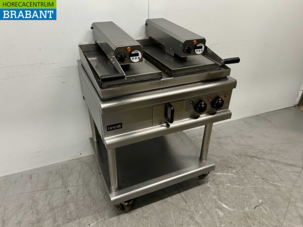RVS Lincat Clam Grill Hamburgergrill Grillplaat 80 cm 17,2kW 400V Horeca - Afbeelding 3