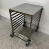 RVS Tournus Regaalwagen 8 regalen 2/1 gastronorm Horeca - Afbeelding 2