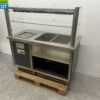 Groku Uitgiftebuffet Buffet Buffetdeel bain marie en warmtelamp 132,5 cm 230V Horeca - Afbeelding 2