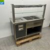 Groku Uitgiftebuffet Buffet Buffetdeel bain marie en warmtelamp 132,5 cm 230V Horeca - Afbeelding 3