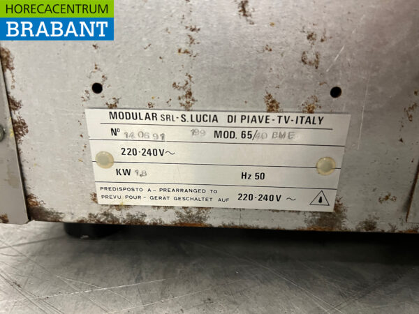 RVS Modular Bain marie 1/1 GN 230V Horeca - Afbeelding 5