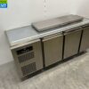 RVS Sagi Koelwerkbank 3 deuren 185 cm 230V Horeca - Afbeelding 2