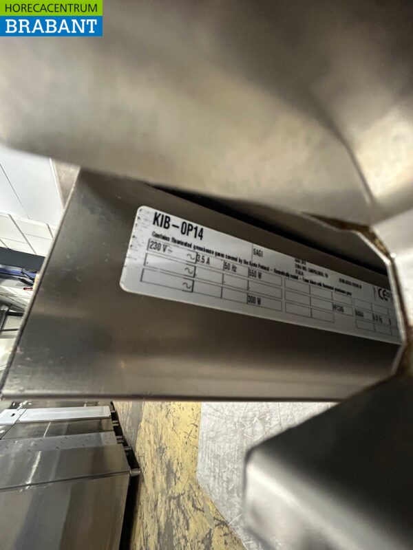 RVS Sagi Koelwerkbank 3 deuren 185 cm 230V Horeca - Afbeelding 6