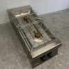 RVS Zanussi 2 pits Opzet fornuis gasfornuis 40 cm Horeca - Afbeelding 3
