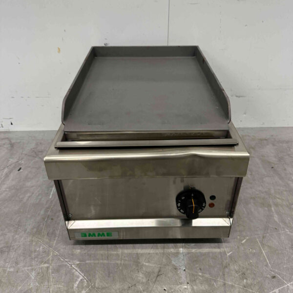 RVS Emme Grillplaat Bakplaat Gladde bakplaat 40 cm 400V Horeca