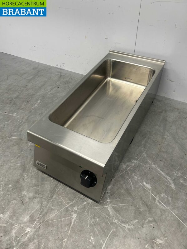 RVS Zanussi Bain marie 1/1 + 1/3 GN 230V Horeca - Afbeelding 2