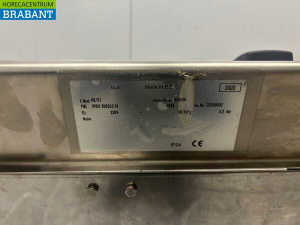 RVS Zanussi Bain marie 1/1 + 1/3 GN 230V Horeca - Afbeelding 5